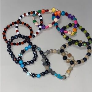 Hand made Colorful Beaded crystal Bracelet